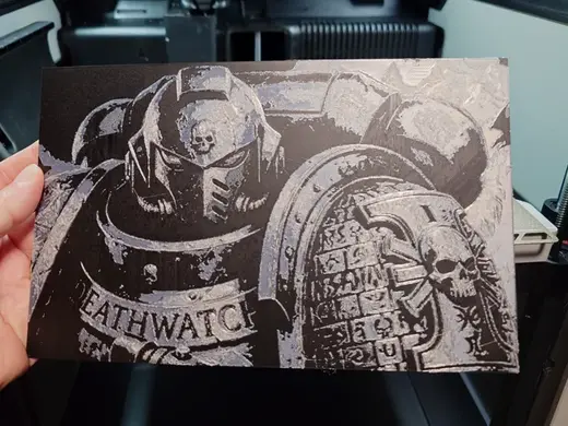 Deathwatch 40K Chroma Canvas Hueforge
