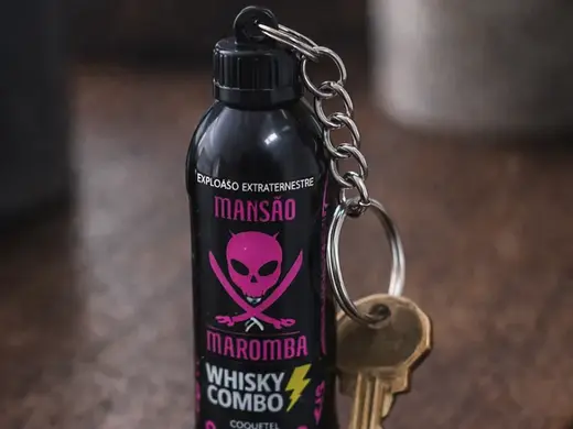 Chaveiro Garrafinha Mansão Maromba