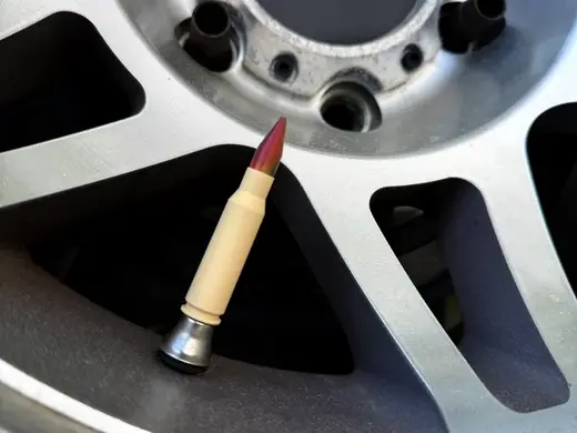 Valve Stem Caps : 50cal BMG Round