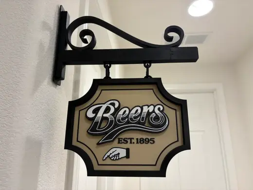 Classic Hanging Pub Sign