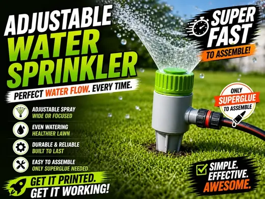 Ajustable Water Sprinkler