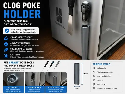 Clog Poke Holder