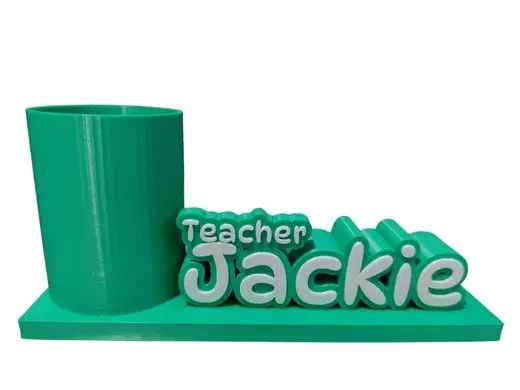 Desktop Name + Penholder