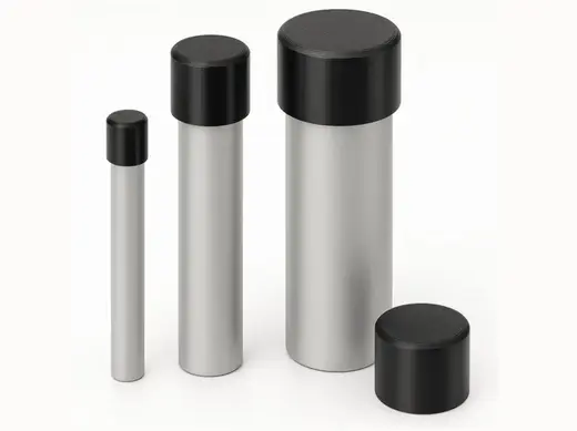 Round Tube End Caps – External Push-Fit Covers