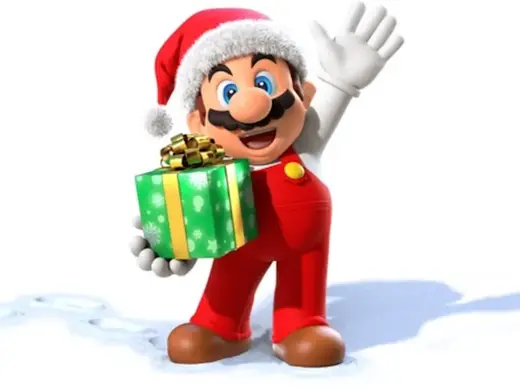 SUPER MARIO NAVIDAD PAPA NOEL