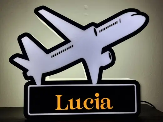 Aereo lampada Lucia