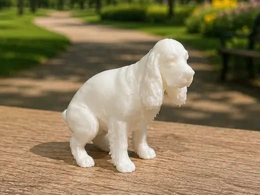Pooping - English Cocker Spaniel - Dog - Animal