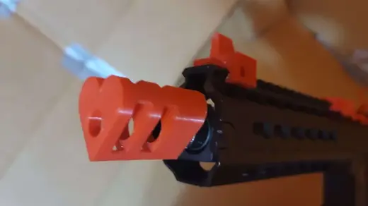 Heart compensator, iron sights, and weapon charm