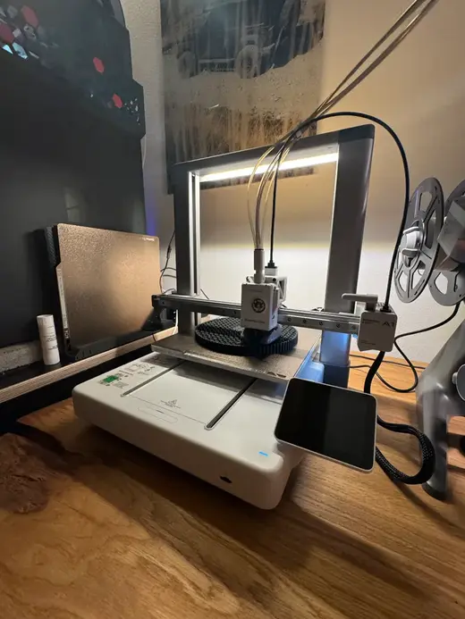 Bambulab A1 Lightstrip holder / reflector