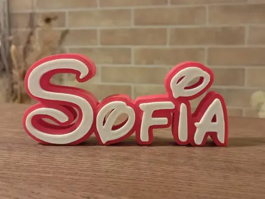 Sofia Disney Name Sign Decorate Room child Birth