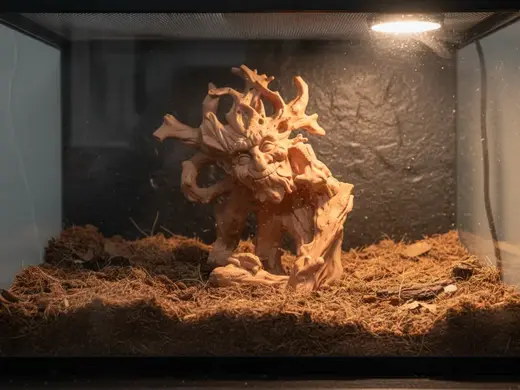 Green Man Vivarium Decor