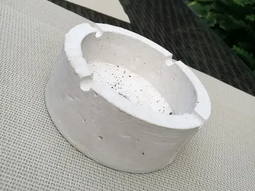 Gibs guss Aschenbecherform gibs ashtray mold