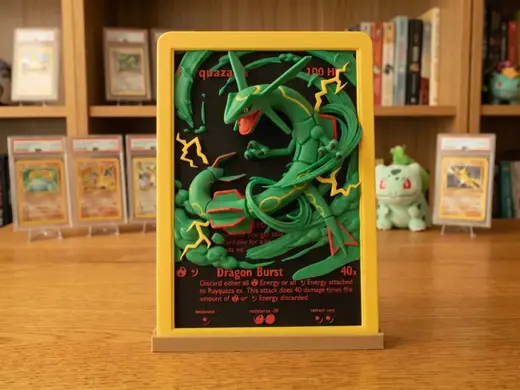 Rayquaza TCG Relief Card