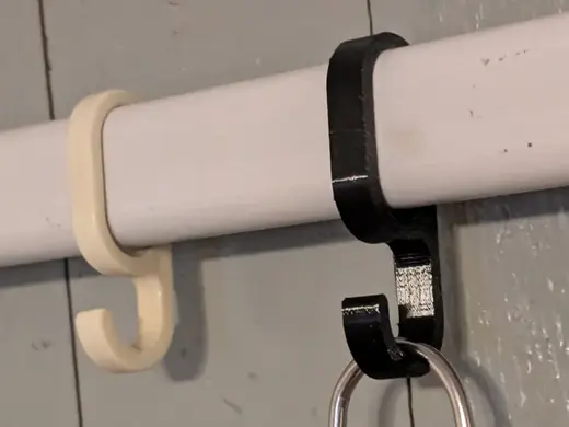 Over-the-door coat rack