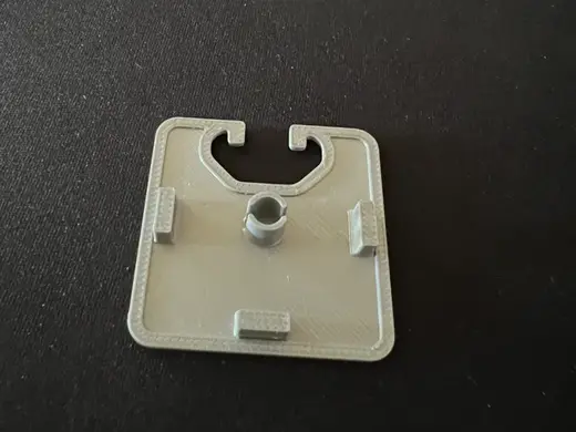 4040 cap with open groove