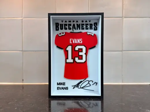 Mike Evans - Tampa Bay Buccaneers - Jersey Frame