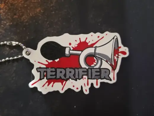 HHN 35 2026 Terrifier Scare Zone horn Keychain