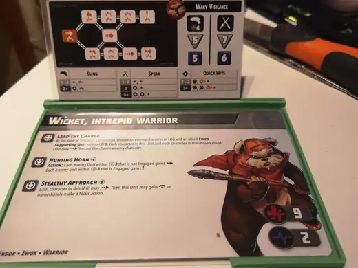 Star wars Shatterpoint card holder - variant