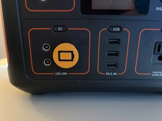12V Dust Cover for Jackery Explorer Power Station