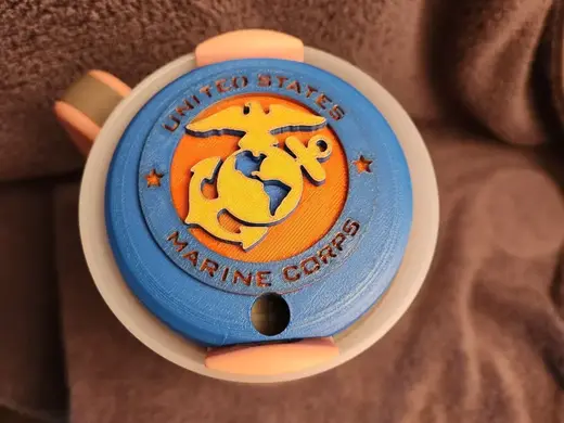 40oz travel mug topper Marines