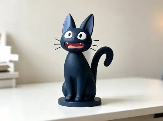 黑猫吉吉-宫崎骏动漫电影周边吉卜力-儿童涂色玩具