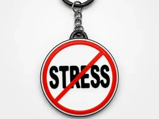 No stress keychain