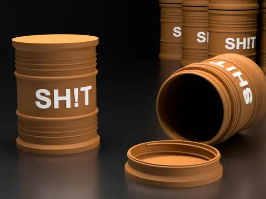 Sh!t Barrel - Screw Top Container