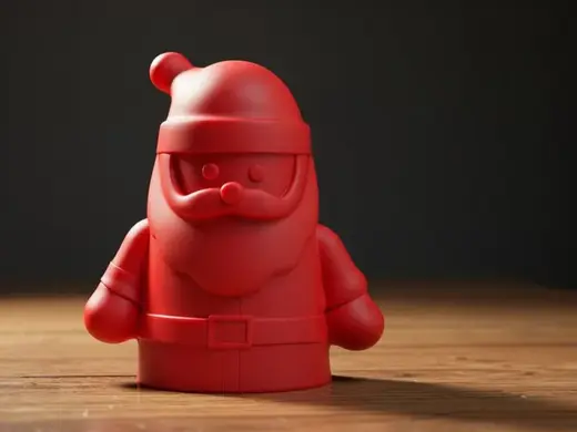 Santa claus toy easy print