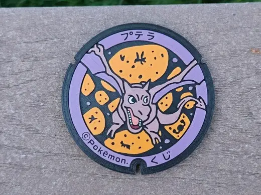 Pokemon Aerodactyl Coaster - Japanese Pokelid