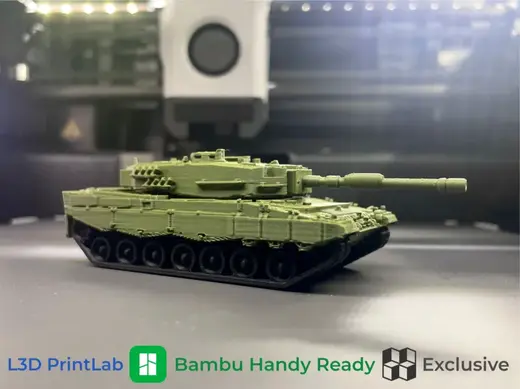 Leopard 2 Tank By L3D PrintLab