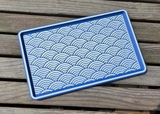 Seigaiha Wave Tray - EDC/Organization/Jewelry