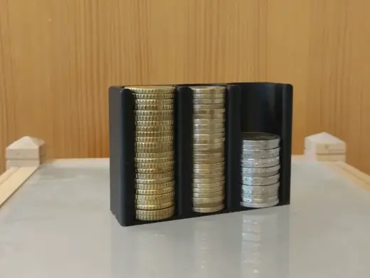 Euro Coin Sorter 2€, 1€, 50ct