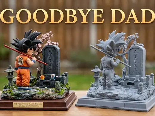 GOKU, DESPEDIDA AKIRA TORIYAMA