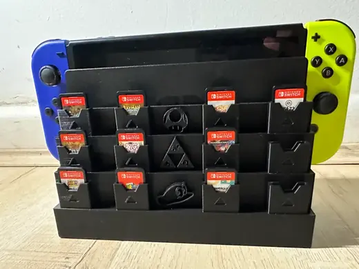 Nintendo Switch Dock Cover with game card holders