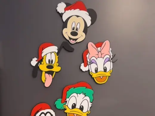 Disney Holiday Magnets