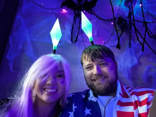 Lightup Sims Plumbob Halloween Costume