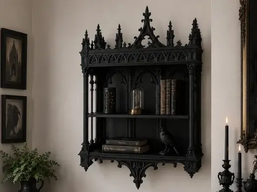Gothic Cathedral Wall Shelf – Floating Shelf
