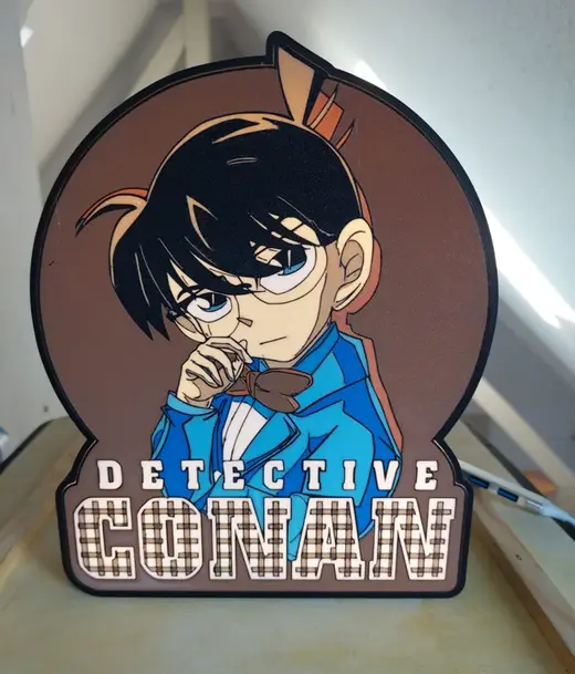 Detective Conan Lampe/Lightbox 8 Farben