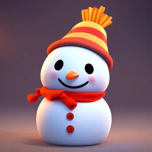 Cute Little Festive Snowman!