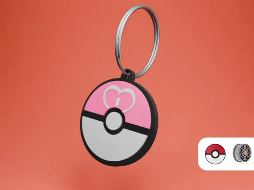 Love Ball | Pokemon Keychain Series