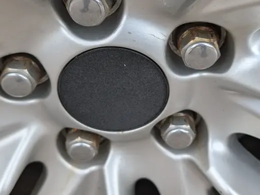 acura 69mm wheel center caps
