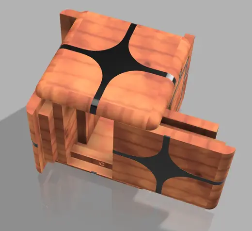 Japanese Box with Secret Compartment