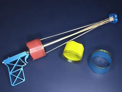 Gyro Ring Glider and Launcher
