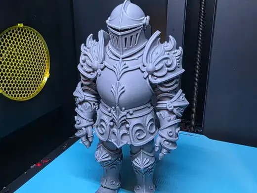"Valiant Sentinel – Ornate Armored Knight"