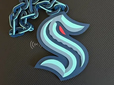 Seattle Kraken Oversized Hype Chain V.2