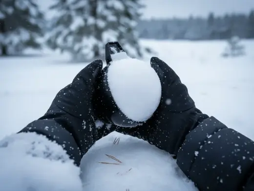 Snow bomb mould
