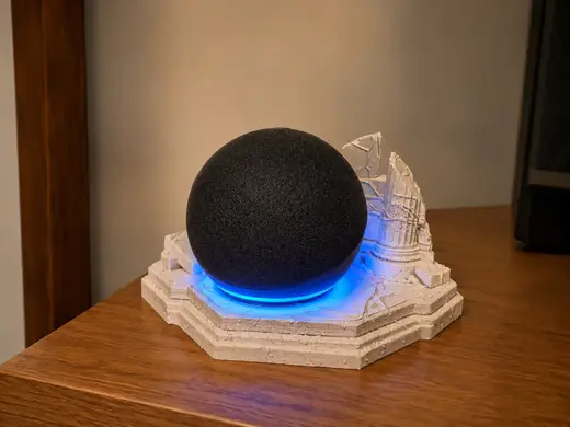 Ancient Greek Ruins Organizer & Echo Dot Holder