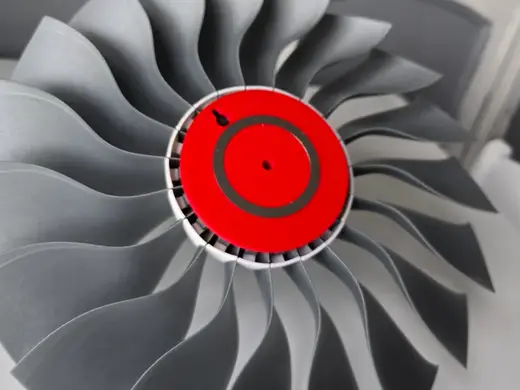 Eje rotativo para High Bypass Fan de CATIAV5FTW
