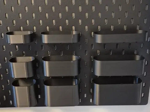 IKEA Skådis Oval Bin – 50 mm Deep (9 Sizes)