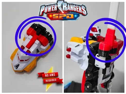 Power Rangers SPD - Megazord Toy Sword Handle